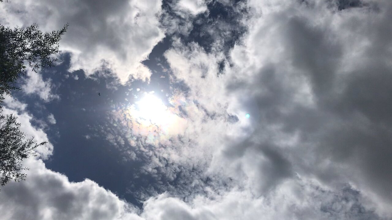 Wales Sky 28/06/2024 - when sun comes out : sun gets very strong: like through magnifying glass