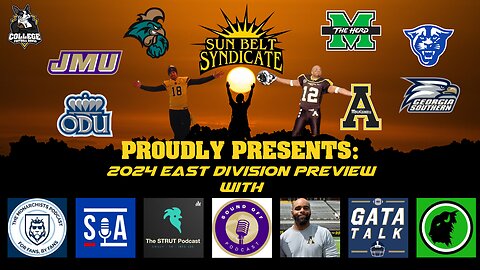 Sun Belt East Preview 2024 w/ tons of special guest!