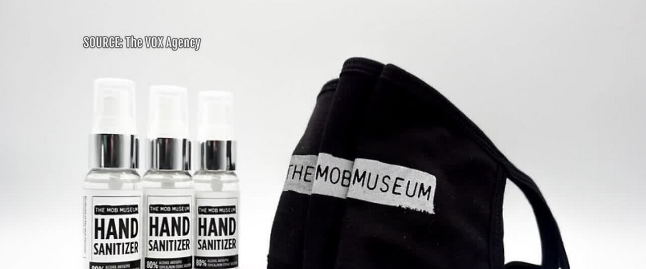 The Mob Museum is making hand sanitizer