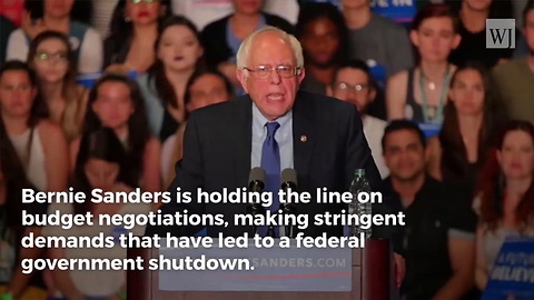 Bernie Sanders Is Hoping America Didn't Notice His Comments on 2013 Shutdown