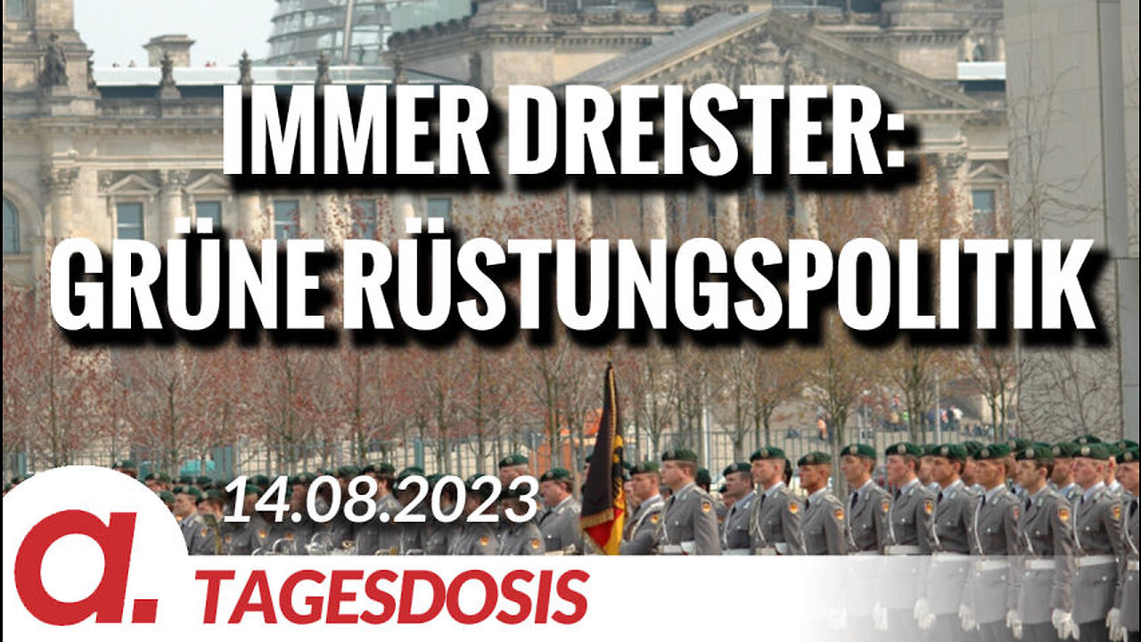 Immer dreister: Grüne Rüstungspolitik | Von Ernst Wolff
