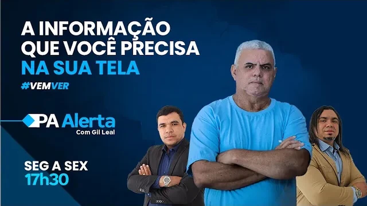 AO VIVO! ASSISTA AO PA ALERTA COM GIL LEAL, MOISÉS FARAJ E RÔMULO LISBOA | 26/06/2023