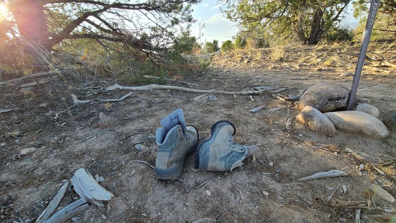 UFO Crash Site, Missing Boots & Gloves, On Scene