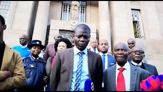 SOUTH AFRICA - Johannesburg - Ronald Lamola visits Joburg Magistrate’s Court (videos) (diD)