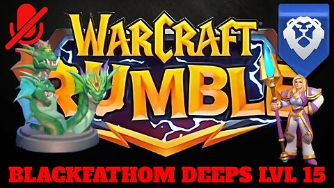 WarCraft Rumble - Blackfathom Deeps LvL 15 - Jaina Proudmoore