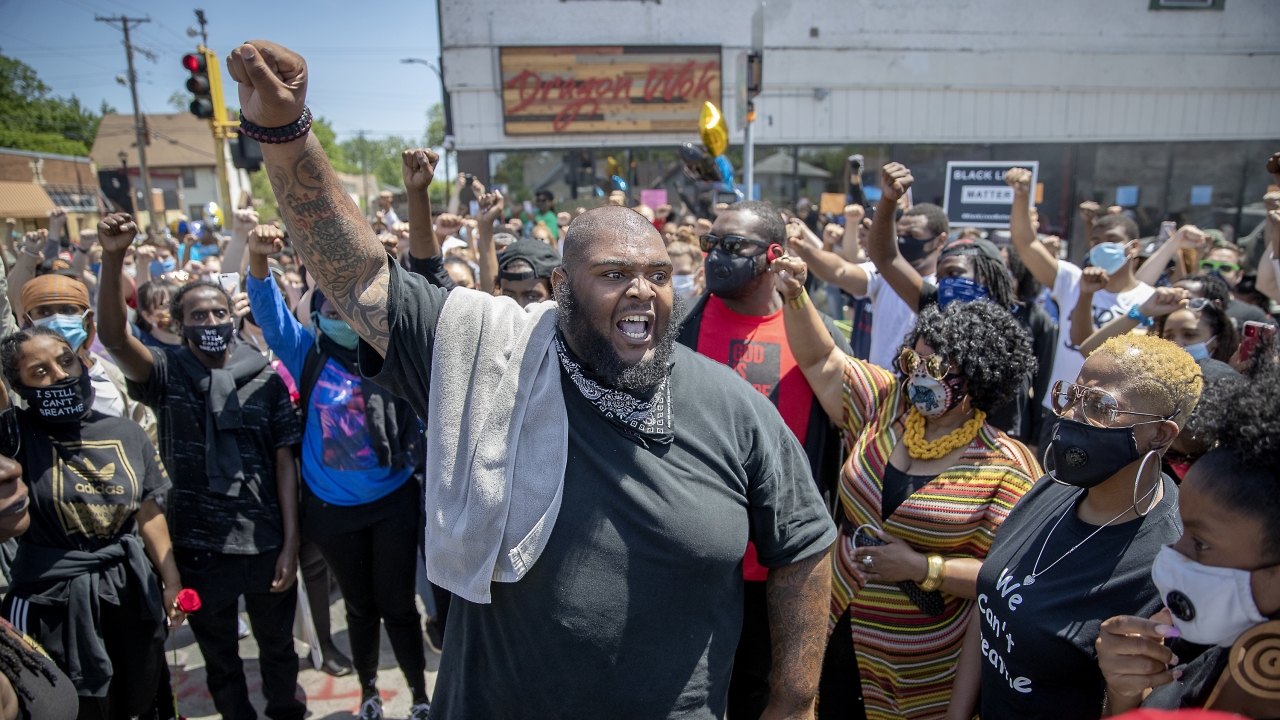 'This Is Not What We Wanted': Black Protesters Stop Outside Agitators