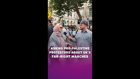 Asking pro-Palestine protestors about the far-right marches in the UK | NE