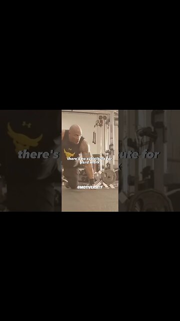 HARD WORK - Motivational Speech #motivation #dwaynejohnson #hardwork