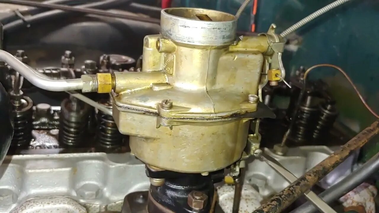 1951 Chevrolet stovebolt low idle.