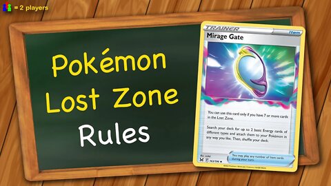 Pokemon Lost Zone Rules