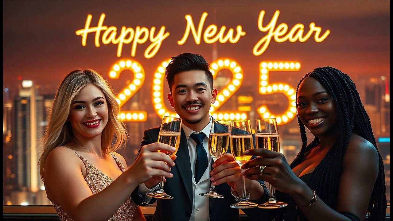 Happy New Year 2025 | Hindi video song |#newyear #happynewyear2025