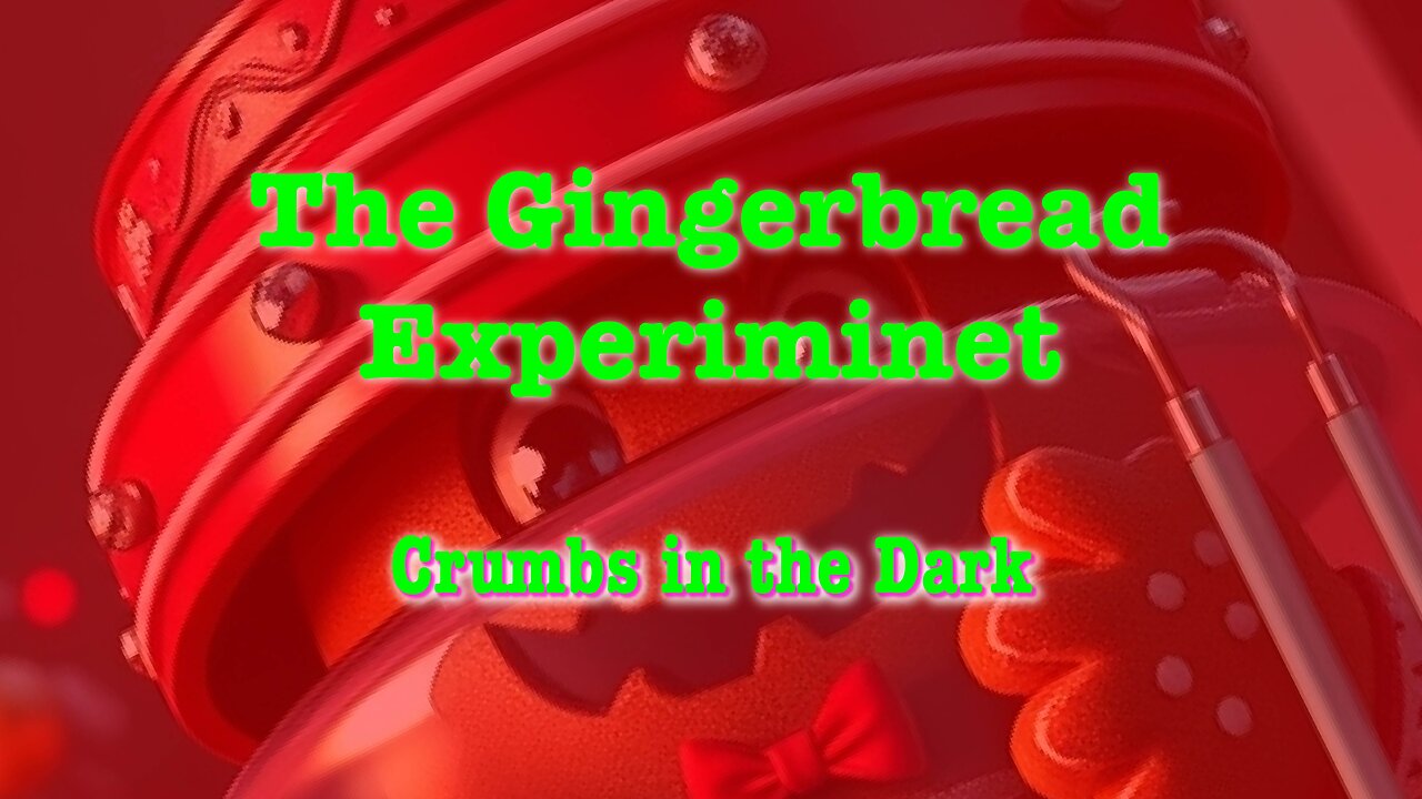 The Gingerbread Experiment | Crumbs in the Dark