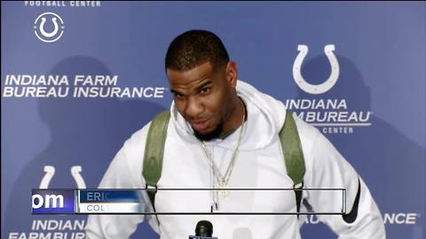 Eric Ebron says he chose the Colts for Luck because he 'can get me the ball'