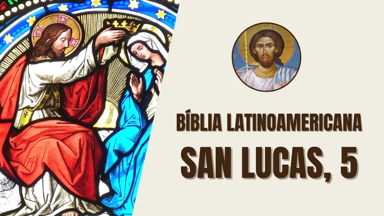 Evangelio según San Lucas, 5 - "Cierto día la gente se agolpaba a su alrededor para escuchar la..."