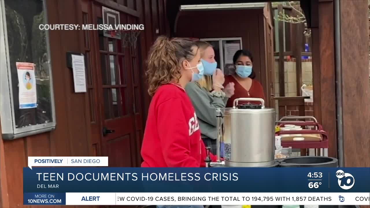 Teen creates COVID-19 documentary on homeless community