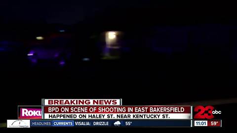 Bakersfield Police are investigating a shooting in east Bakersfield