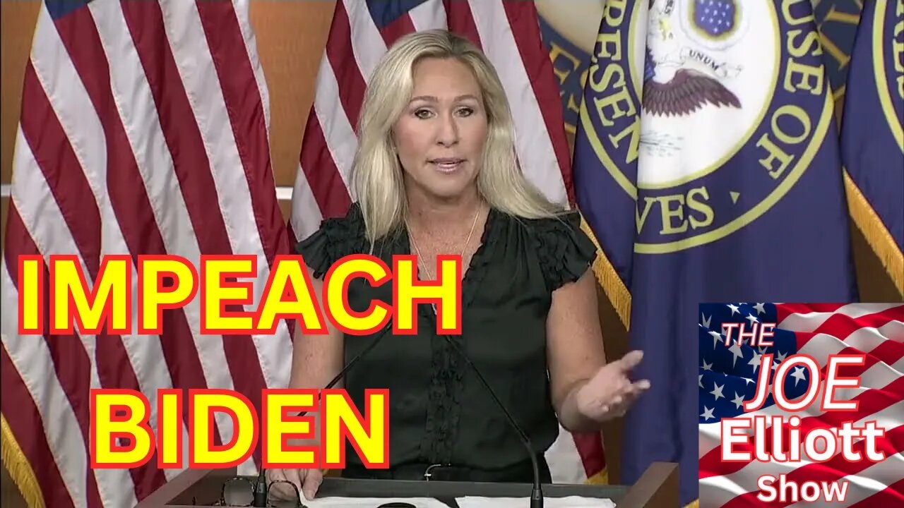 Marjorie Taylor Greene Introduces Articles of Impeachment Against Joe Biden