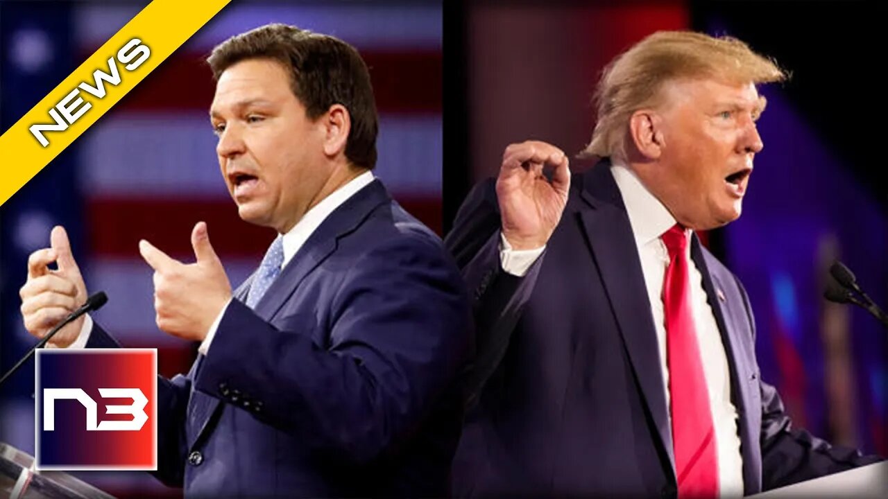 2024 ALERT! Trump Will Be ENRAGED At DeSantis When He See This New Poll