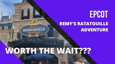 Remy's Ratatouille Adventure at EPCOT | POV and Unstable (we forgot our gimble) | WORTH THE WAIT?