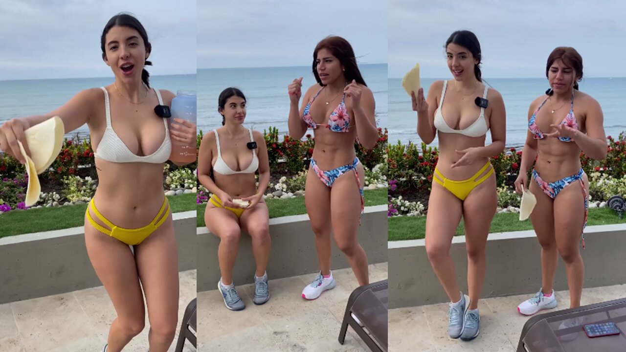 Cami Valencia - We played TORTILLA with my friend😱👇🏻