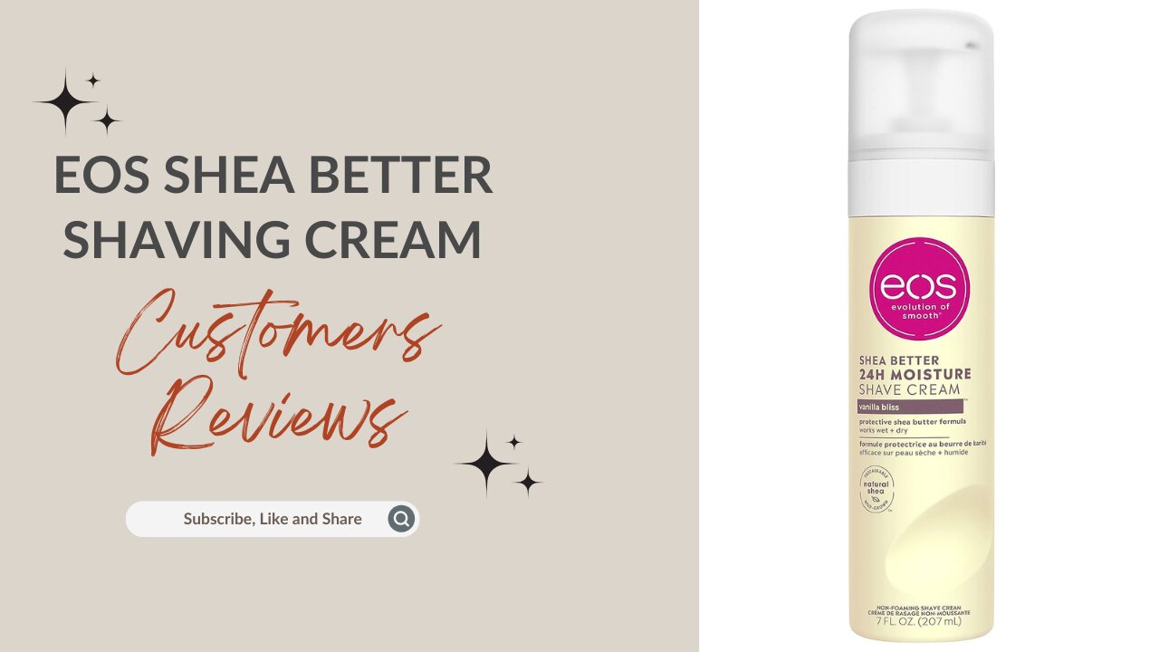 eos Shea Better Shaving Cream Review and cutomers reviews