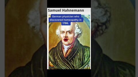 Homeopathy is a 200 Year Old System of Medicine Discovered by a German Physician with Millions of Us