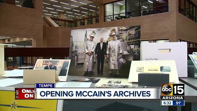 ASU keeper of archives of John McCain's legacy