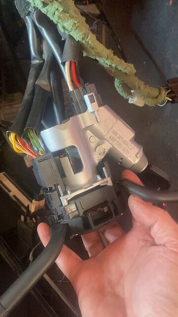 Testing the electrical systems in the Golf.