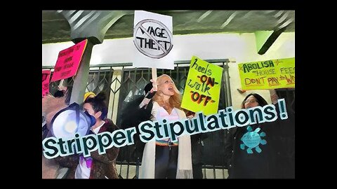 LIVE! Stripper protests in Noho and other stuff.