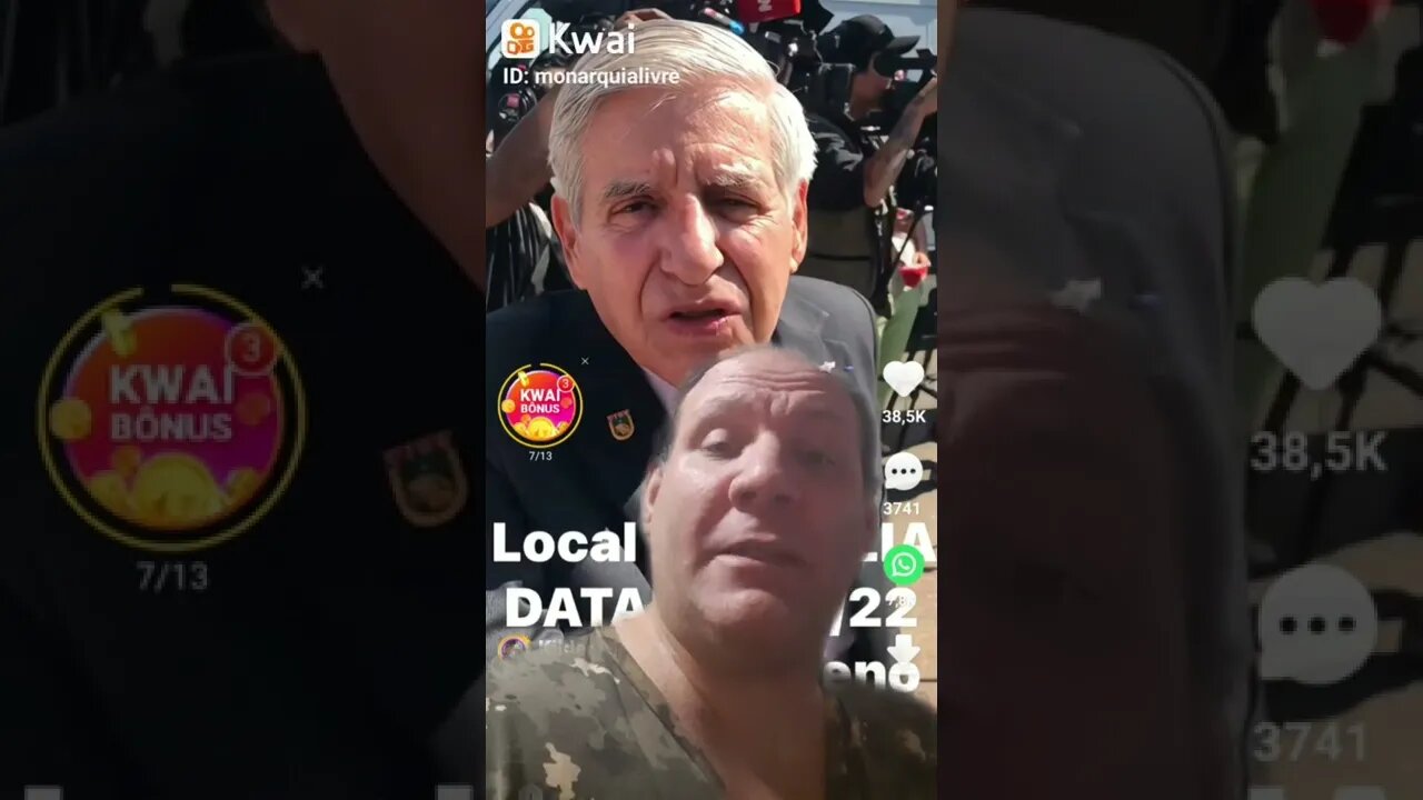 General Heleno mandou um recado para o povo