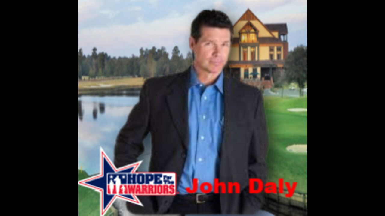 John Daly Host of "REAL TV" at " Hope For The Warriors"