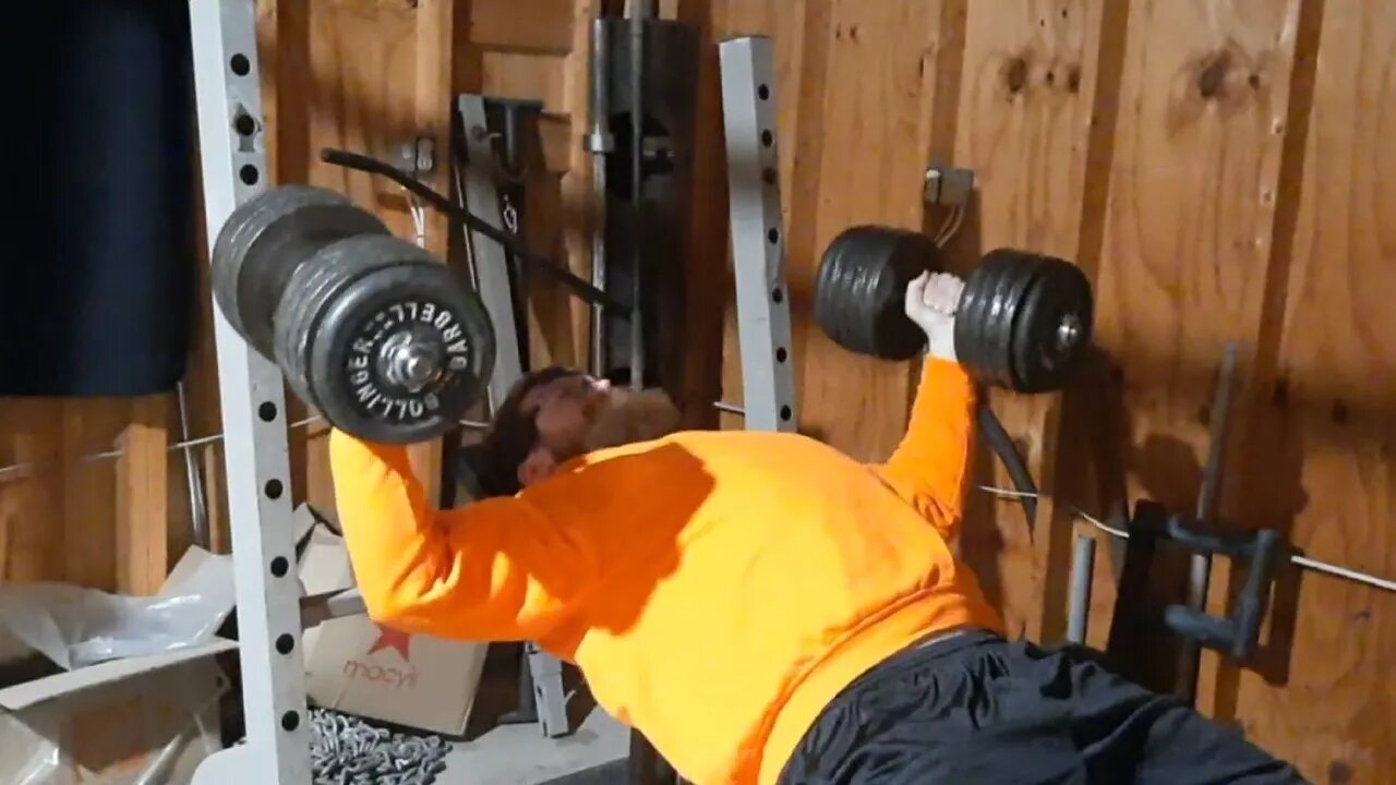 Heavy Incline Flies and Reverse Curls