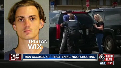 'I already have a location:' Florida man arrested for mass shooting threats