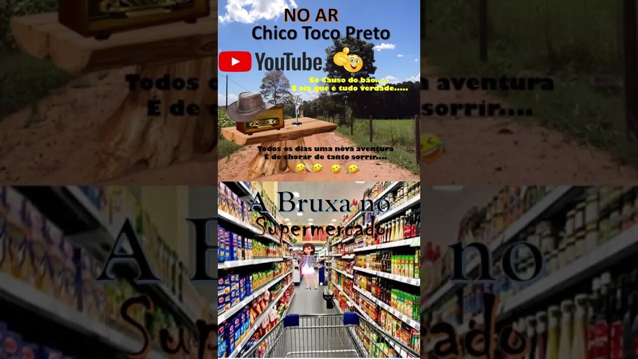 A Bruxa no Supermercado, pura confusão, até o gerente entrou no tapa #Shorts