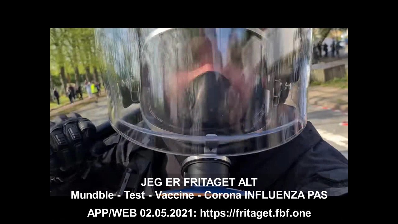 Facist Satanic Police State Copenhagen Denmark [15.05.2021]