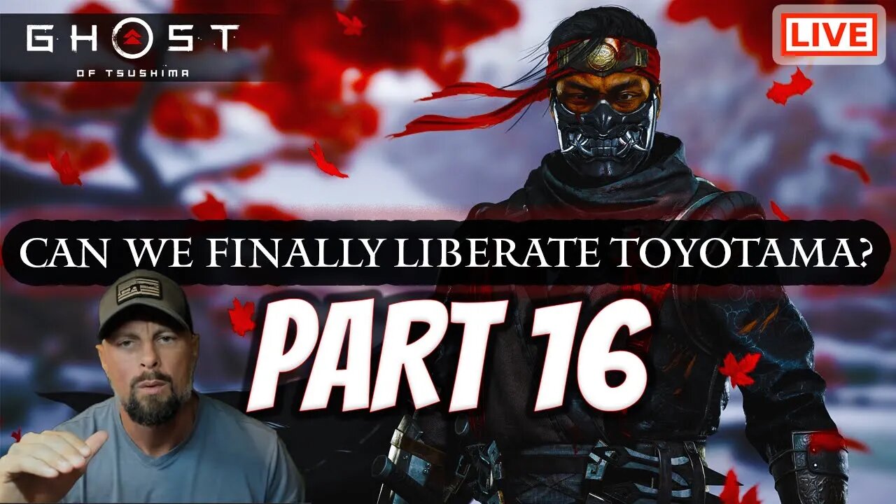 🔴 Ghost of Tsushima Director's Cut Part 16: Can The Ghost Finally Liberate Toyotama?