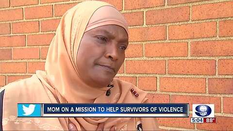 Mom on a mission to help survivors of violence