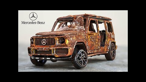 Destroyed Mercedes Benz G Wagon Restoration