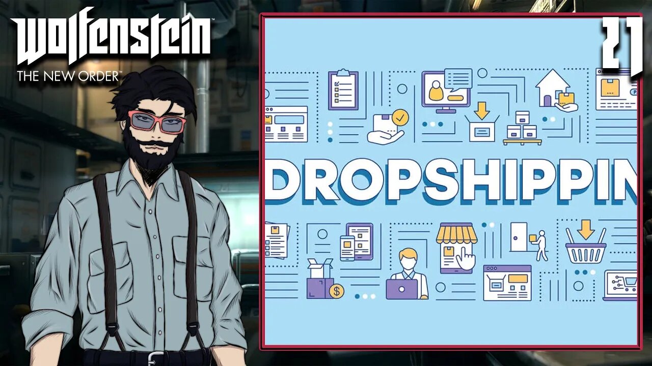 É TUDO DROPSHIPPING - Wolfenstein The New Order #21