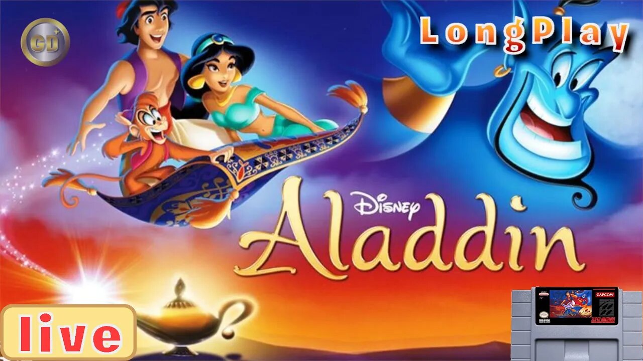 [🔴Live] Aladdin Super Nintendo [longplay]