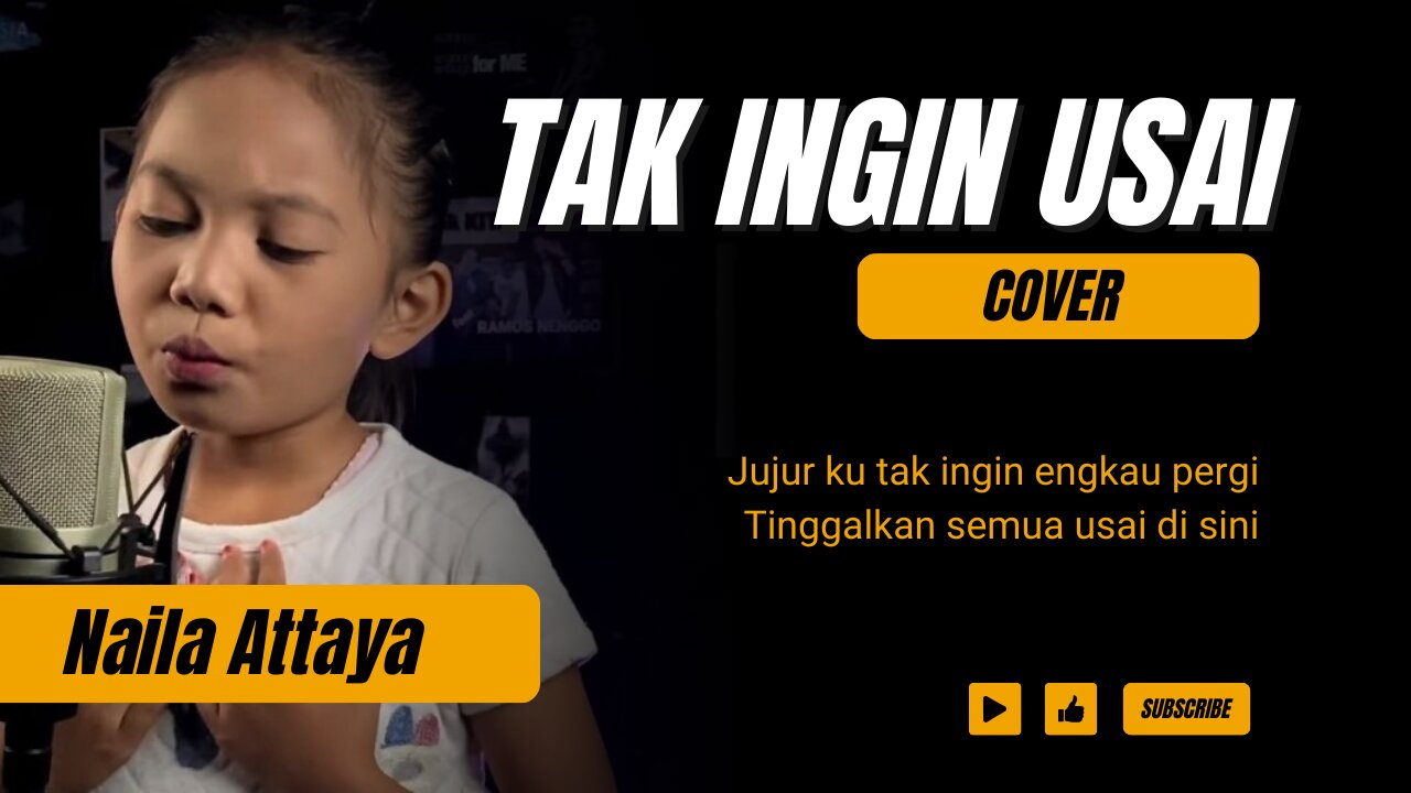 NAILA ATTAYA DHIABY - Tak Ingin Usai (Cover)