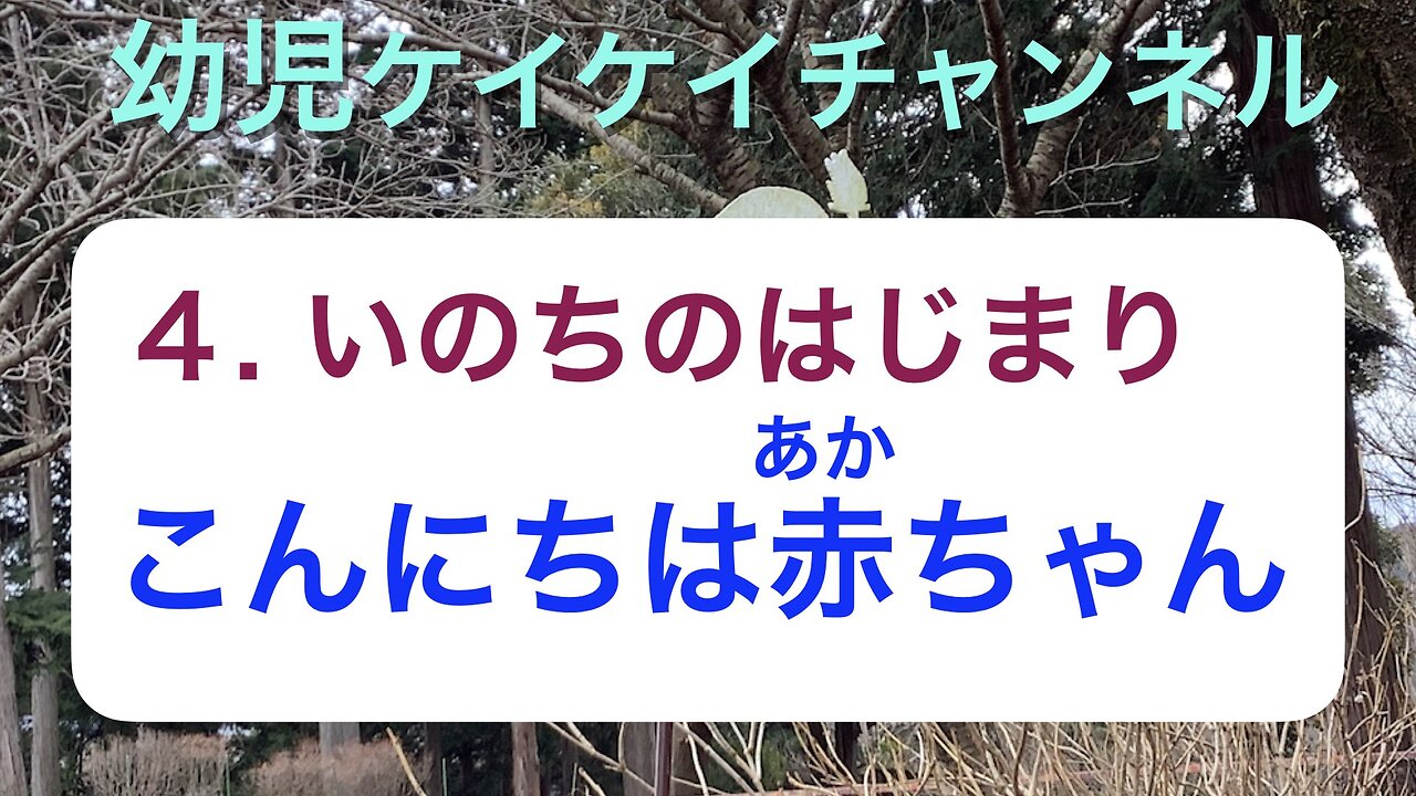 幼児４・こんにちは赤ちゃん