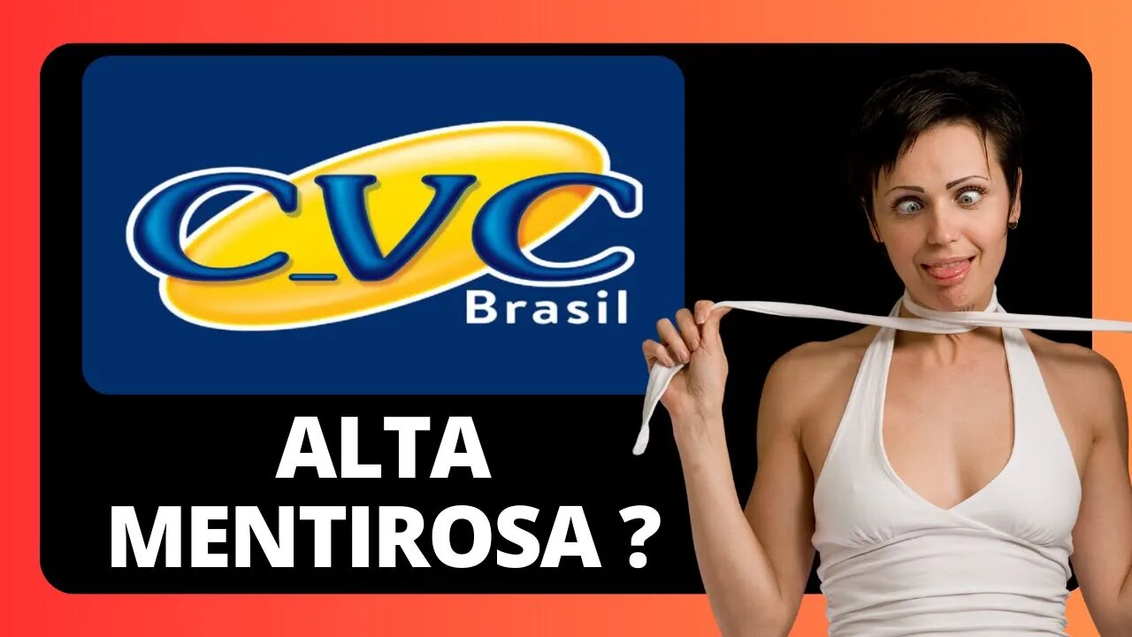 VOCÊ VAI SER ENGANADO COM ESSA ALTA AÇÕES CVCB3. ANÁLISE TÉCNICA.