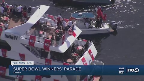 Super Bowl winners parade