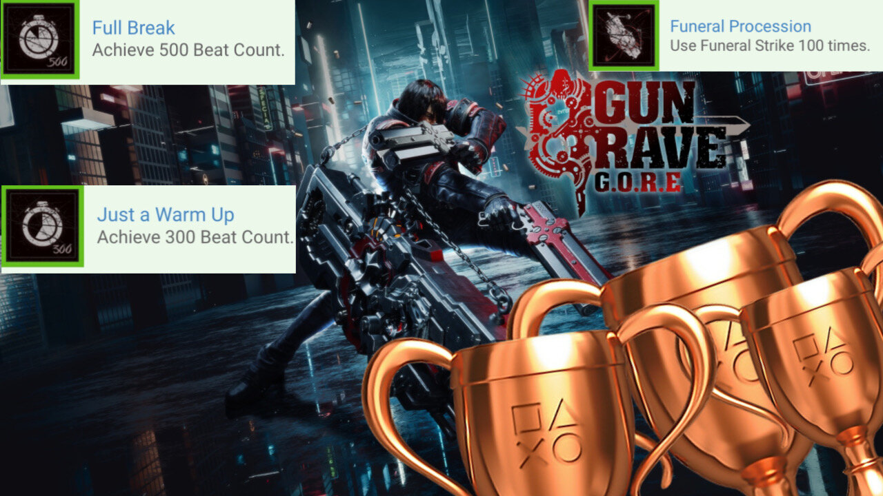 Gungrave G.O.R.E. - 3 Trophy Annihilation