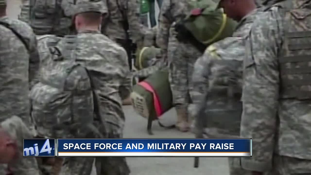 Trump administration claims big win on spending bill, includes Space Force and military pay raise