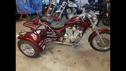 Righteous Red Rhino Suzuki Intruder for sale