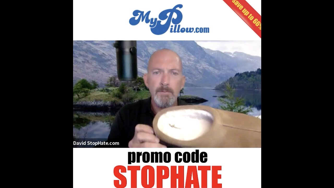 MyPillow.com Promo Code: STOPHATE Save up to 66%!