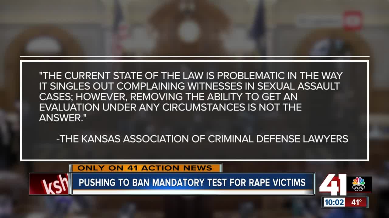 Proposed Kansas bill seeks to ban mental health evaluations for crime victims