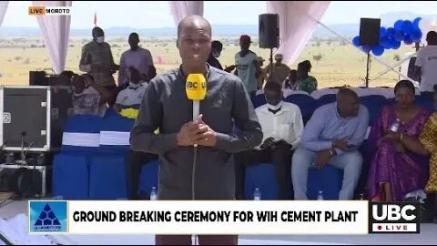 LIVE:GROUND BREAKING CEREMONY FOR WIH CEMENT PLANT || SEPTEMBER 12, 2023